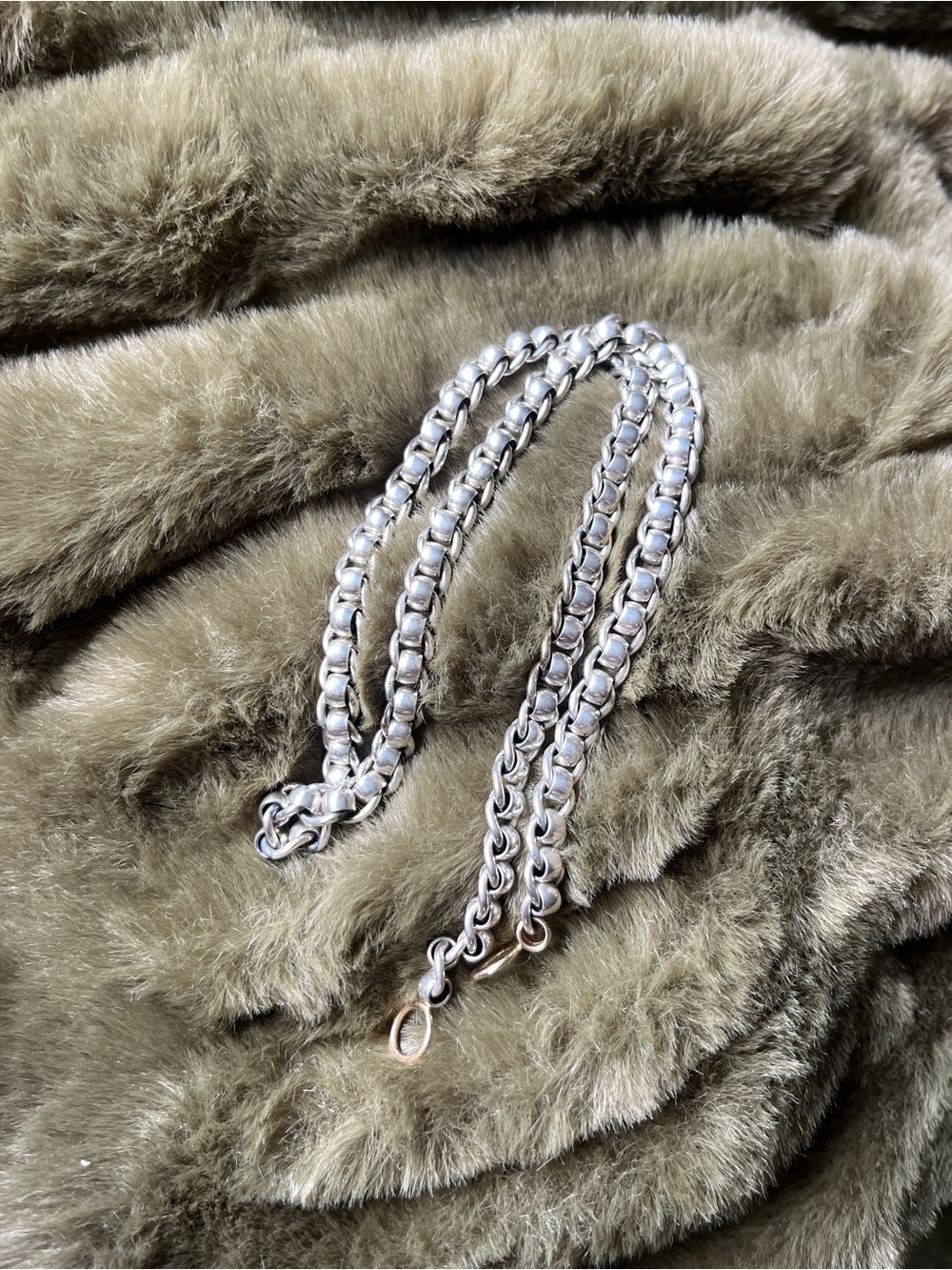 Marla Aaron Silver Chain Link with 14k Gold Accents- From Set! - Picture 2 of 5
